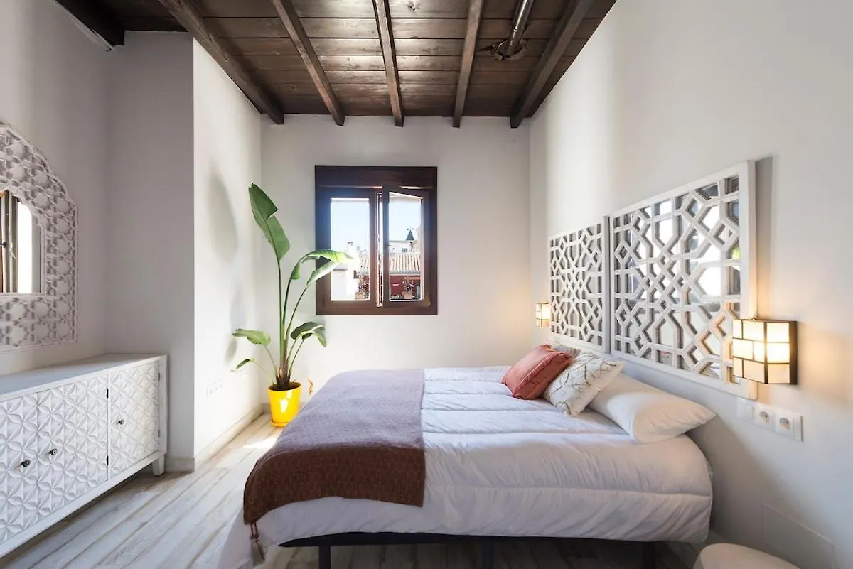 Duplex Con Terraza Y Jacuzzi En Centro Malaga Piso 2C Apartment 0*,
